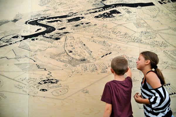 Project Traversées & Escales dans la vallée de la Vilaine (image: Cuesta) Project Traversées & Escales dans la vallée de la Vilaine (image: Cuesta)